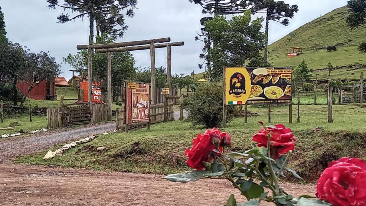 Cabanas Do Casarao Pousada Rural E Camping Камбара Экстерьер фото