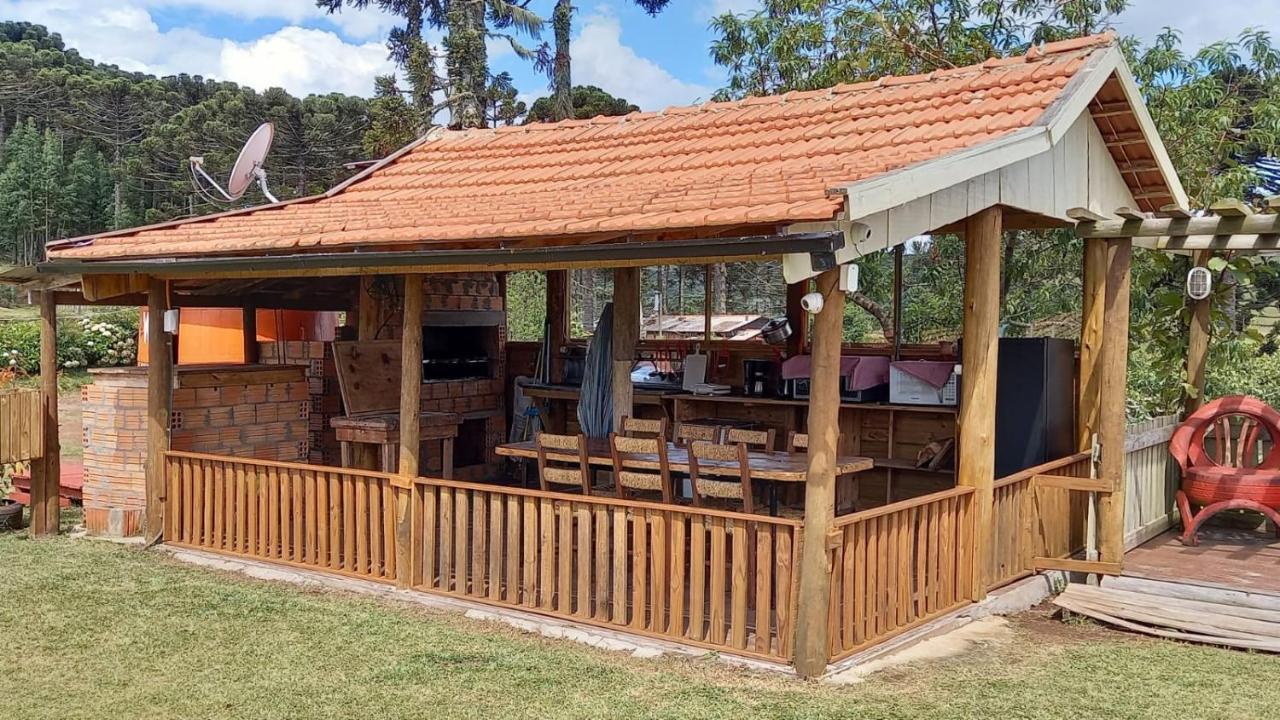 Cabanas Do Casarao Pousada Rural E Camping Камбара Экстерьер фото