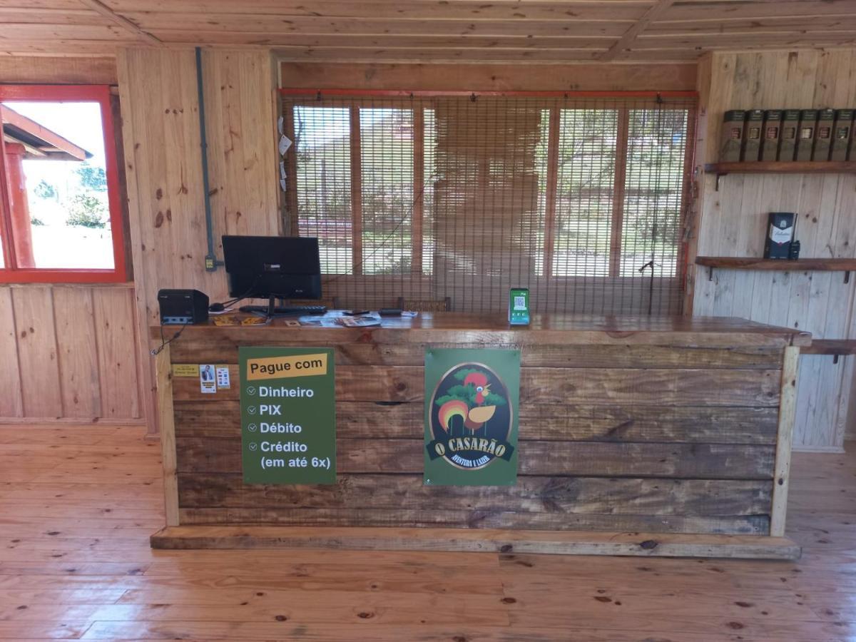 Cabanas Do Casarao Pousada Rural E Camping Камбара Экстерьер фото